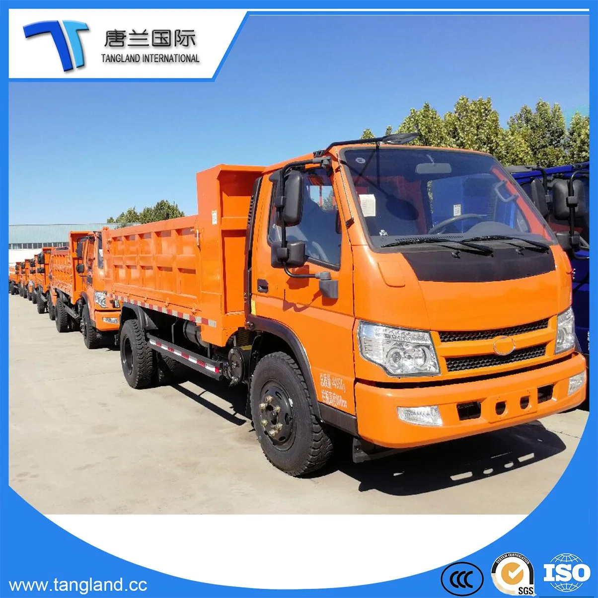 4*2 Dropside/Dumping/Dumper Vehicle Dump Truck