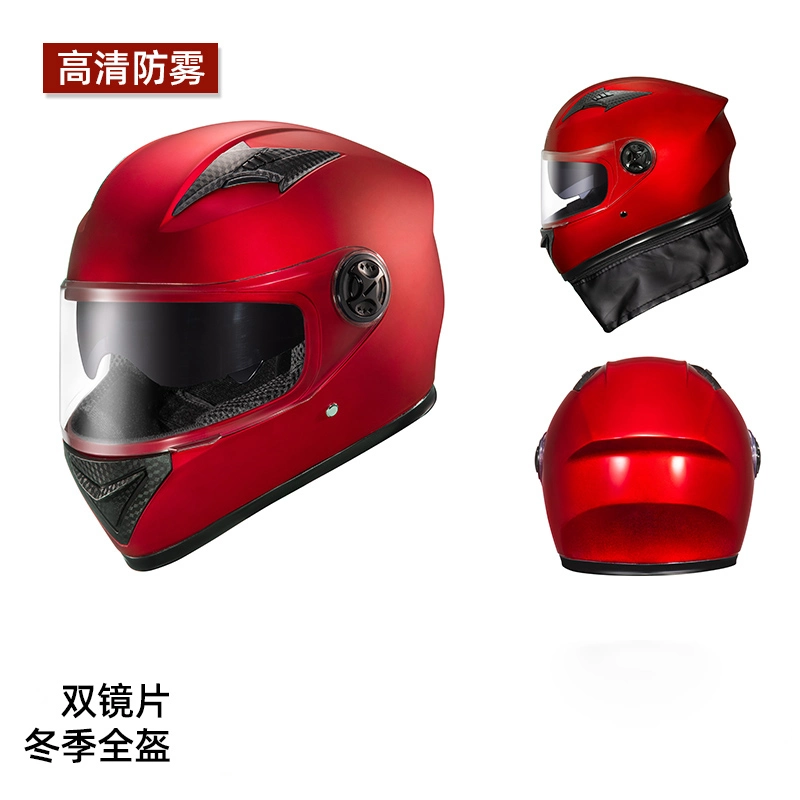 Usine Vente en gros Helmet Cool Shapes Helmet Flip up condensateur Casque Casco de moto moto moto moto Casque moto HD anti-buée double objectif Casques de sécurité complets