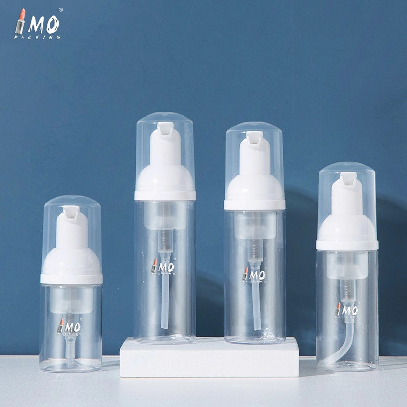 Mutiple Volume Empty Foaming Pump Plastic Shampoo Mousse Bottle