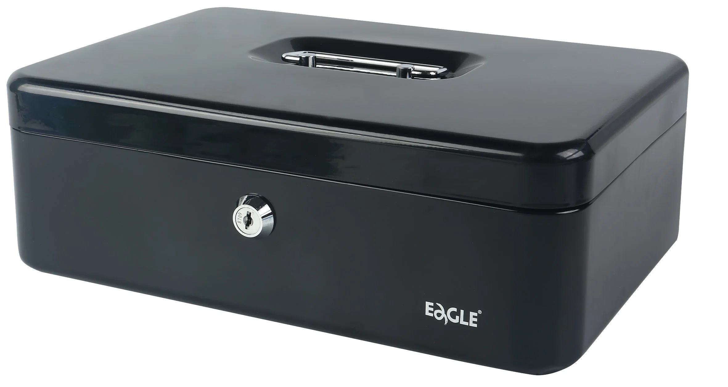 Eagle Stationery Large Size Metal Cash Box