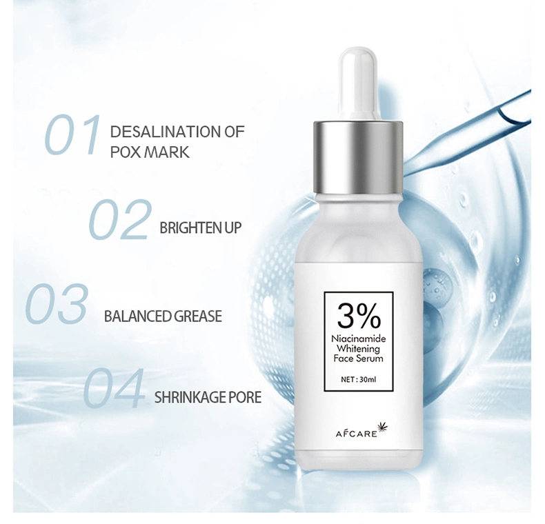 Highly Recommend Anti-Wrinkle Brightening Shrink Pore Niacinamide Whitening Face Serum