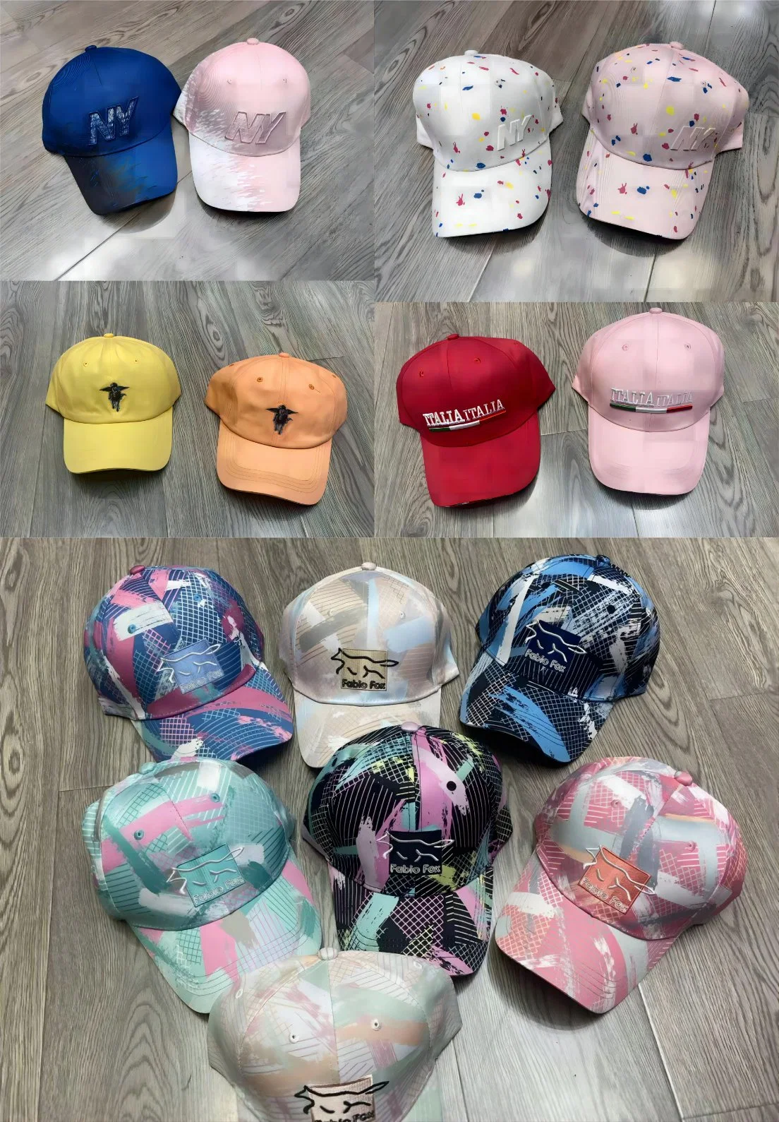 Hot Selling Baseball Cap Hat Fashion Design Low MOQ