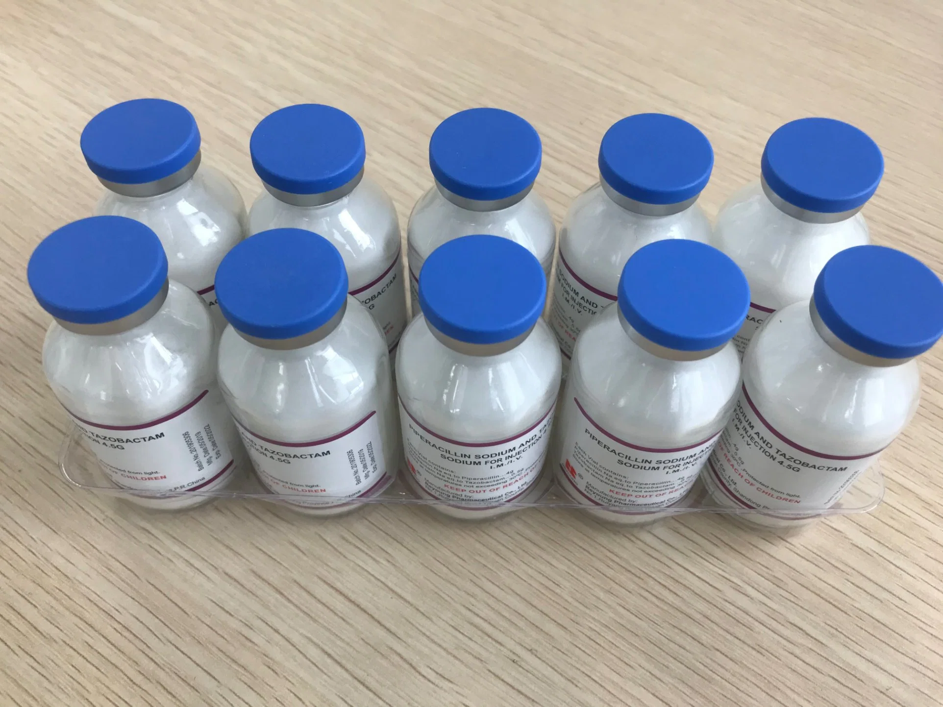 High quality/High cost performance  Piperacillin Sodium and Tazobactam Sodium for Injection Pharmaceutical 4.5g