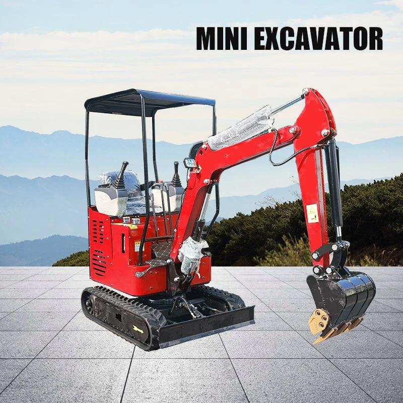 Mini Excavator Cost Compact Excavator for Sale Excavator Fast Delivery Electric Micro Mini Grave Digger Mini Excavator 1 Ton 2 Ton 3 Ton Super Micro Digger