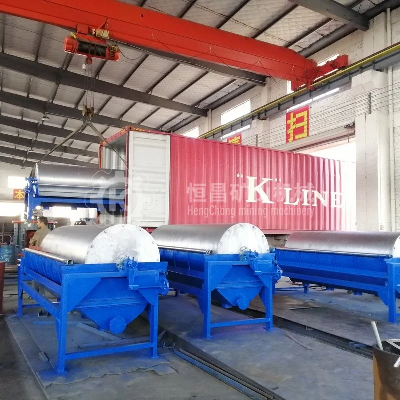 Permanent Magnet Magnetic Separator Machine for Hematite Iron Ore Beneficiation Plant / Iron Ore Processing Plant Used to Magnetic