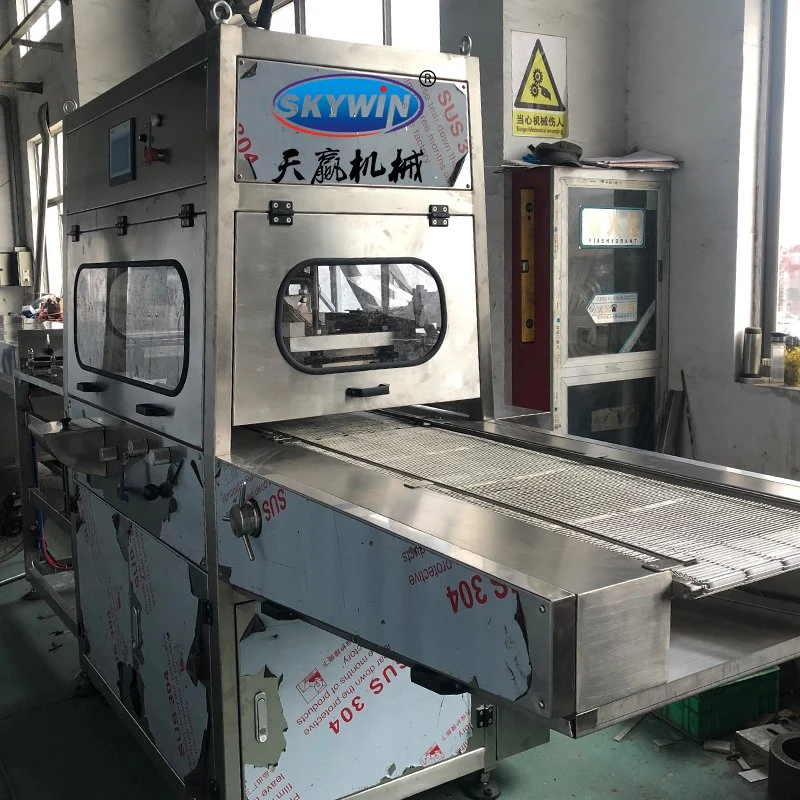 Chocolate Enrobing Machine Chocolate Pouring Coating Machine