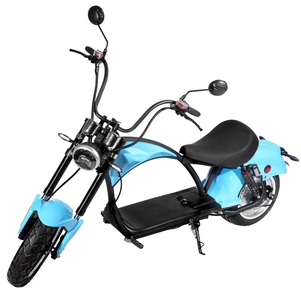 Wellsmove EEC Coc Electric Scooter Citycoco C009 Chopper Offroad Motorcycle