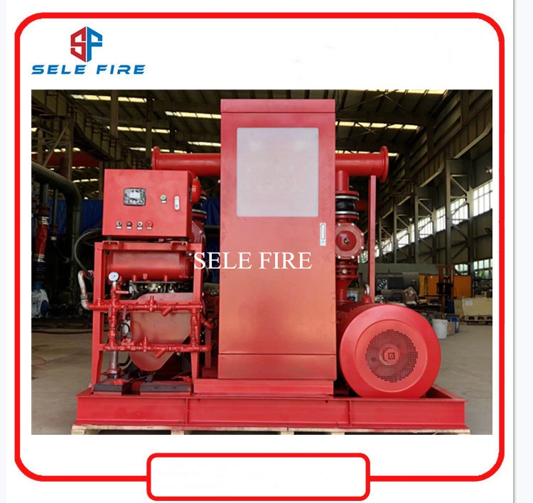 Diesel Engine Electric Jockey Fire Pump Mounted Fire Fighting System with Common Base