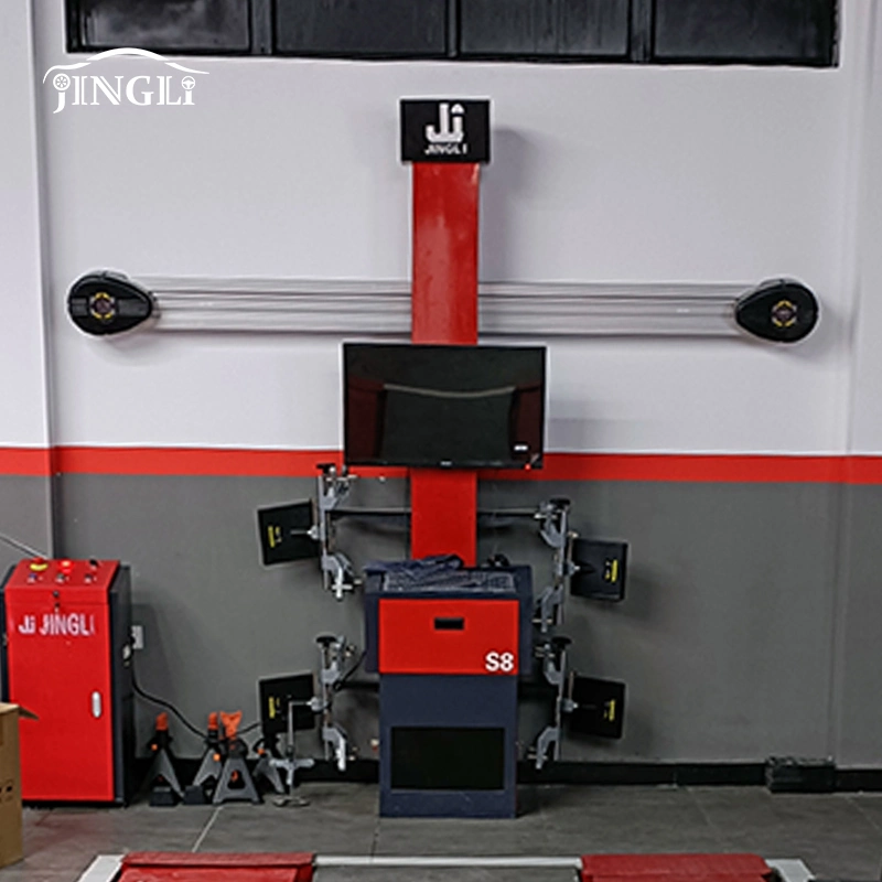 3D Wheel Alignment Machine S6 Garage /Automobile Maintenance Single Screen with Laptop