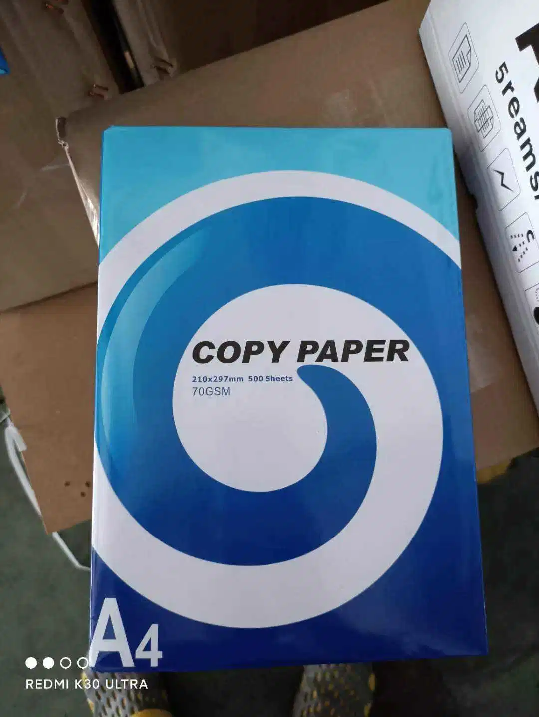 500 Sheets A4 Copy Paper 80g 70g A4 Paper Fax Paper for Sale