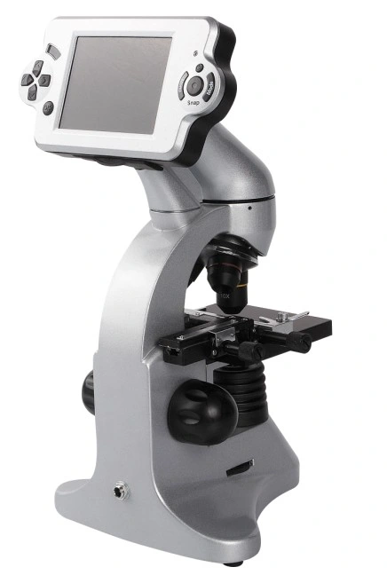 4.3" de electrones del monitor LCD Digital Microscopio biológico de la resolución de 2,0 MP (BM-45LCD)