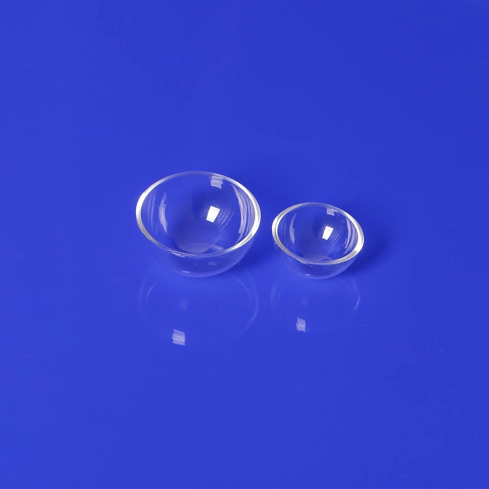 Quartz Glass Half Hemispherical Domes Cover Lens for Protection