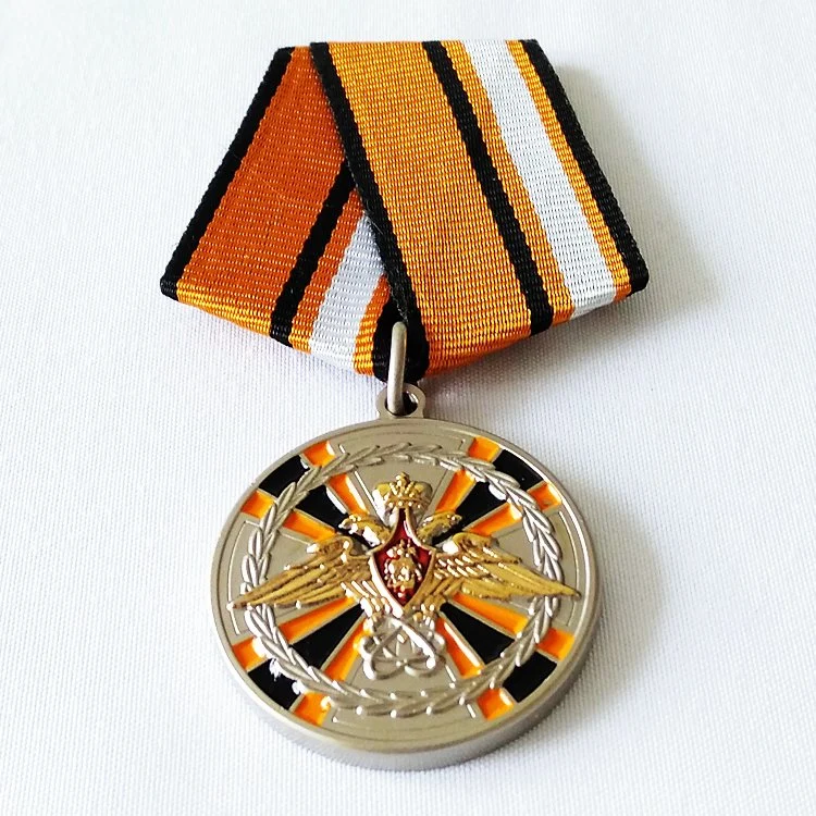 Custom Soft esmalte Award Metal Honor Military Badge Medal