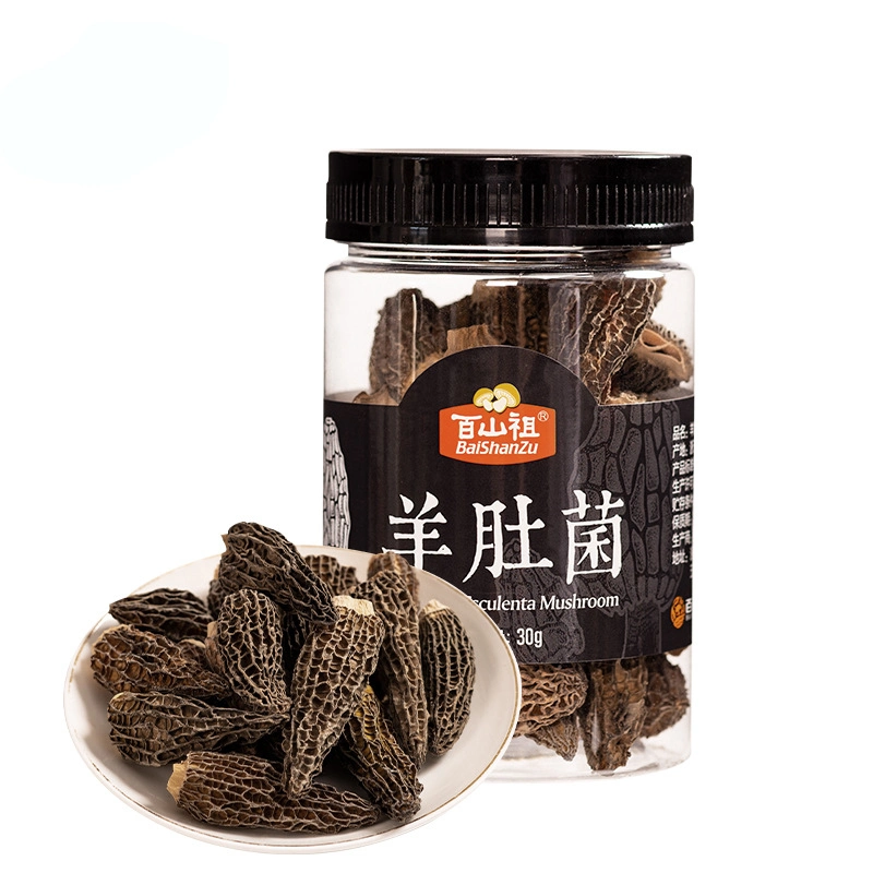 Natural Grow Black Morel Mushroom Dry Whole Morchella Esculenta Mushroom