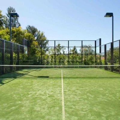 Indoor Outdoor Panoramic Padel Tennis Court Supplier Artificial Grass Cancha Padel Court