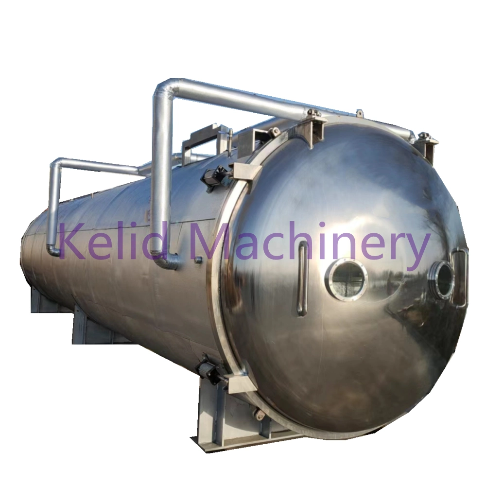 Industrial Sring Fish Cod Salmon Skin Lyophilizer Fish Meat Vacuum Freeze Dryer Machine