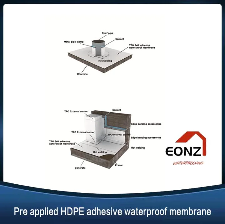 (ASTM Standard) wasserdichte Platte aus HDPE mit hohem Polymer