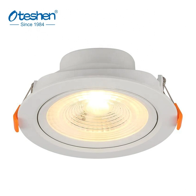 Round 12W 4G High Lumen PC ABS Adjustable Spot Light Recessed Ceiling LED Light LED