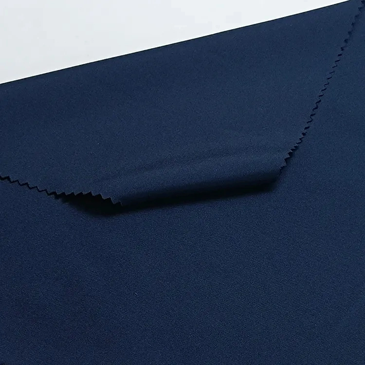 RPET with Grs Certificate Strong Stretch Pongee Bonded Polar Fleece Fabric Stocklots Coated Fabrics