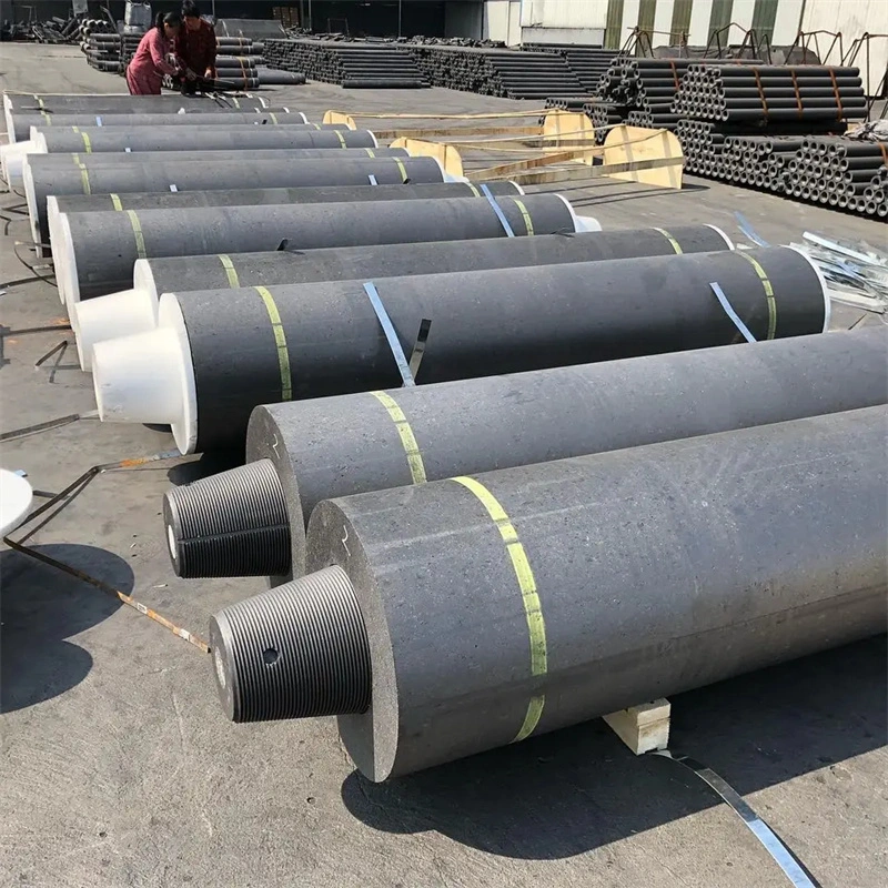 High Carbon UHP/High Power/RP 100 200 300 400 500 600 700mm Graphite Electrode