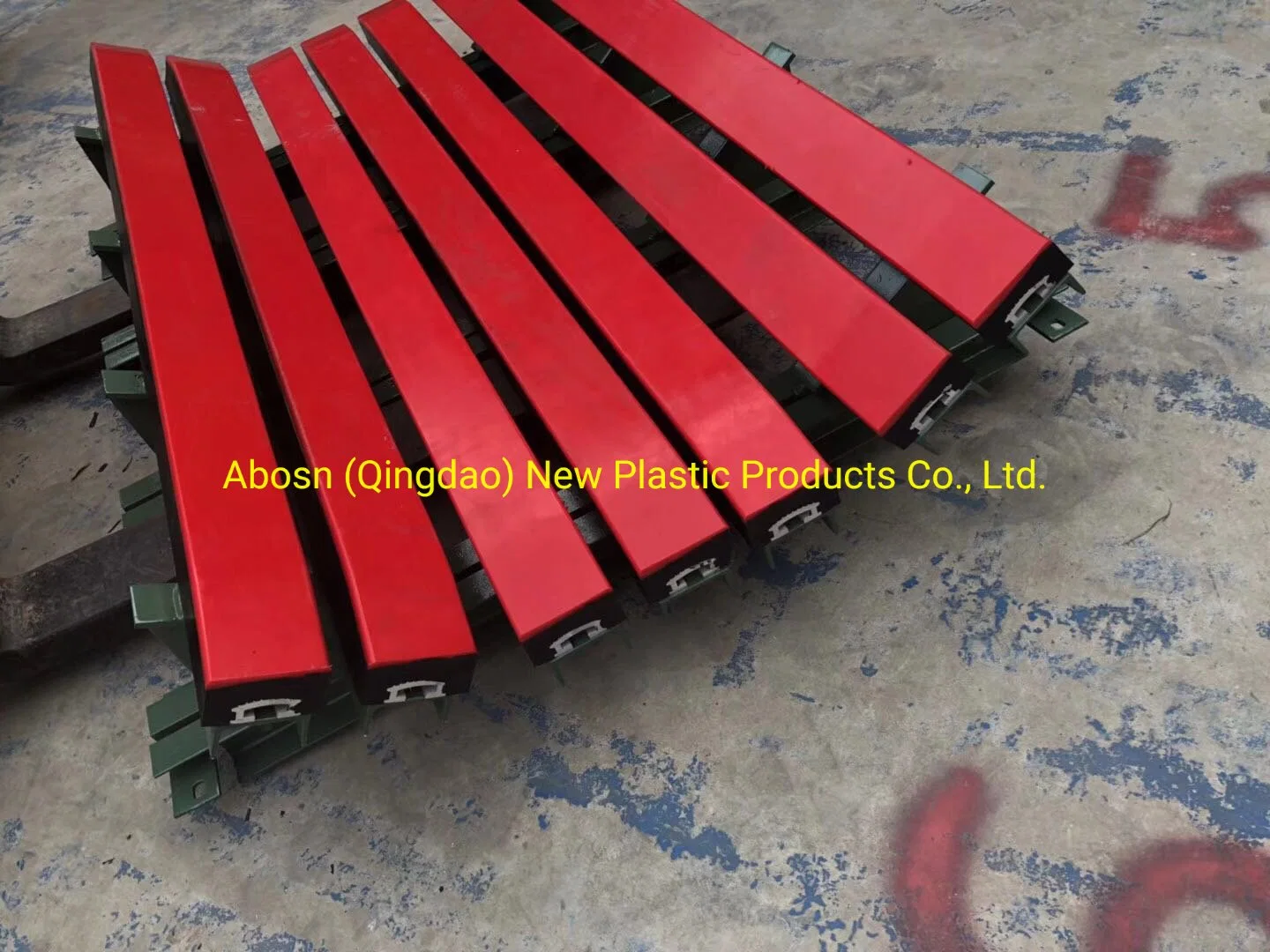 Wear Resisting UHMWPE Plastic Buffer Bar Impact Bed for Mining