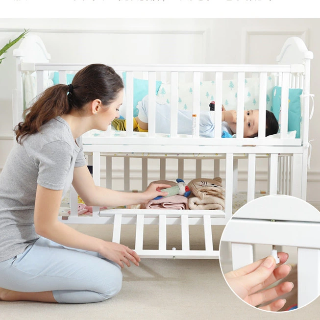 Meubles de pouponnières définit un berceau pour bébé Les fabricants de bois de lit bébé Lit de bébé/bébé Panier lit/Baby Doll Cot