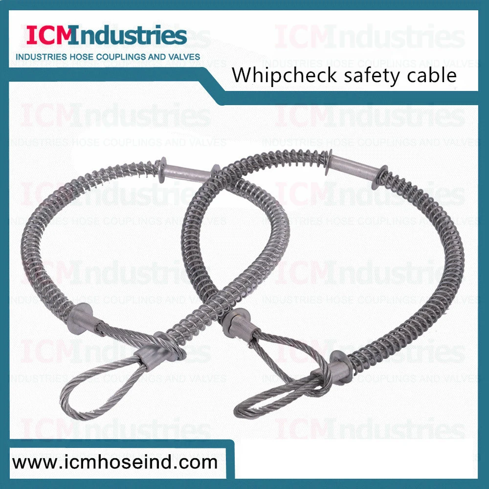 Cable de seguridad Whipcheck / Cable de seguridad para manguera Whip Check