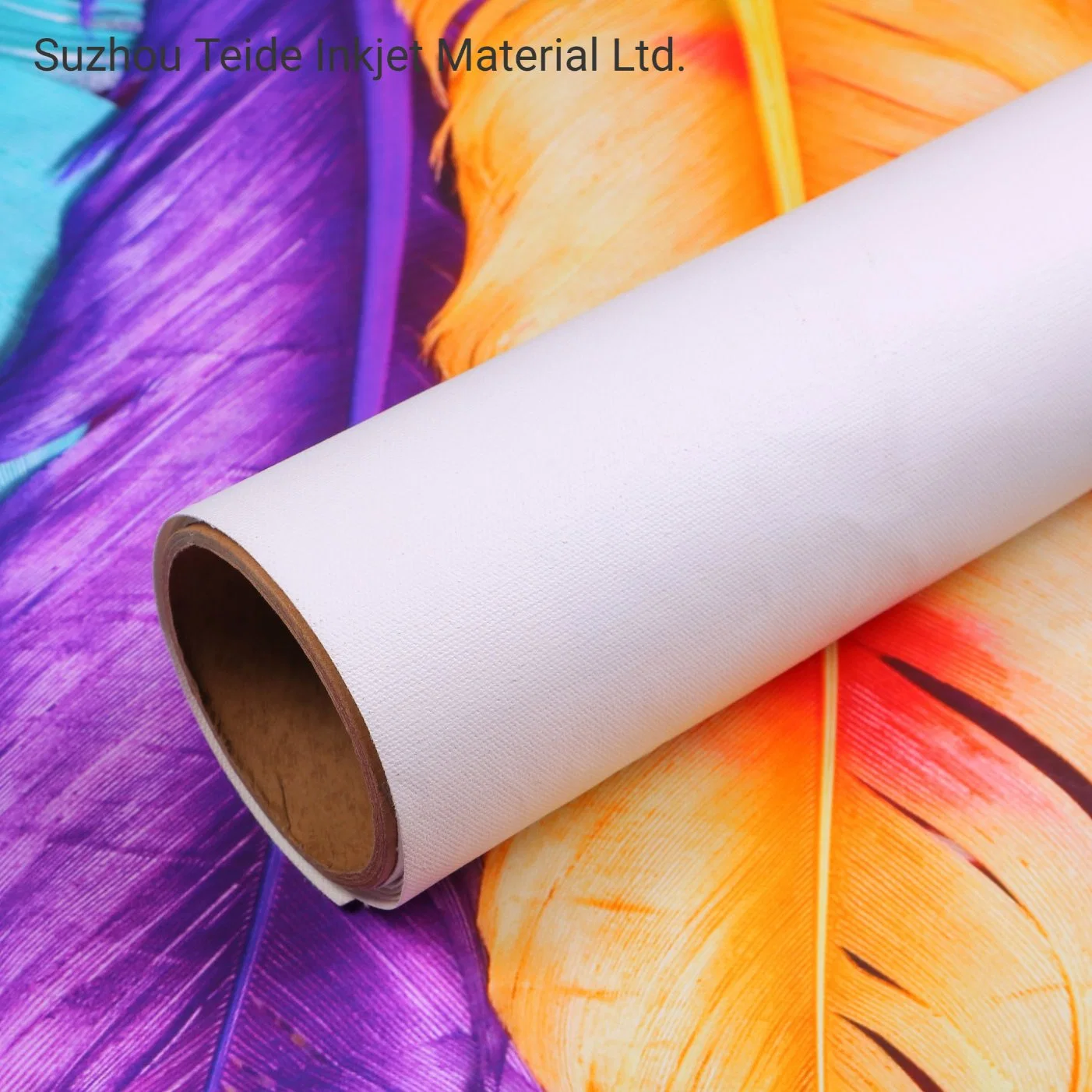 Inkjet Waterproof Printing High Glossy 100% Pure Cotton Canvas