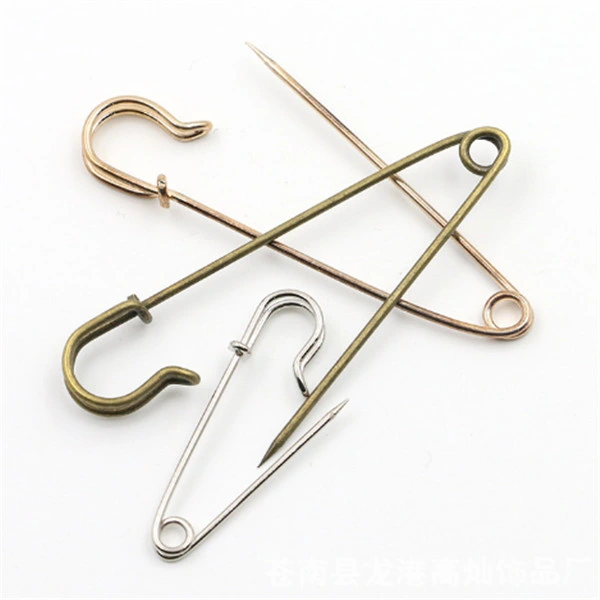 100% High quality/High cost performance  Hot Sale Metal Crafts Safety Pin From China Manufacturer