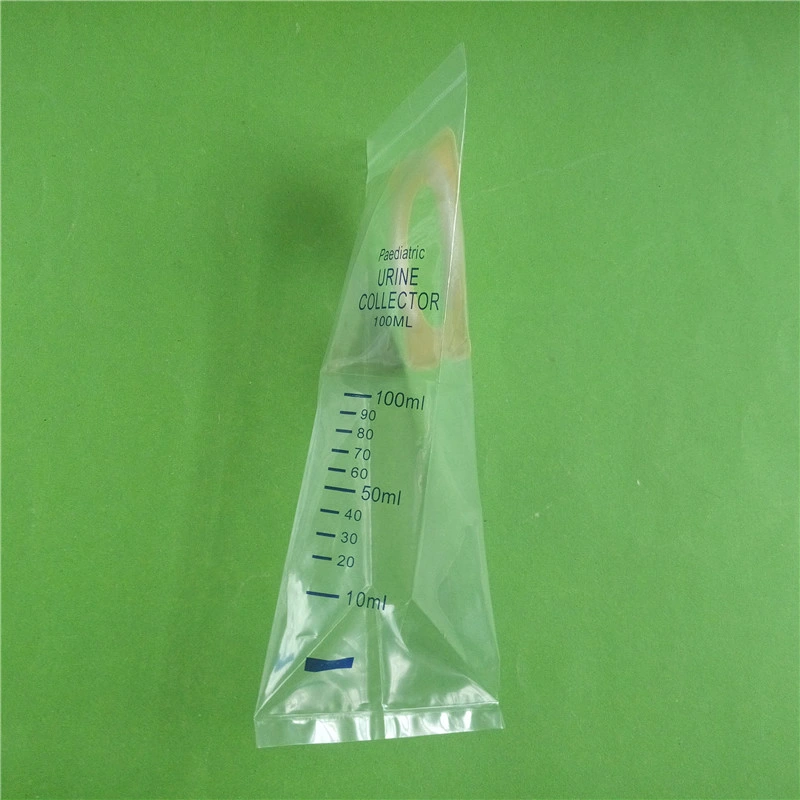 CE Certified Medical Supply 100ml 200ml Unisex Sterile Disposable Pediatric Urine Bag