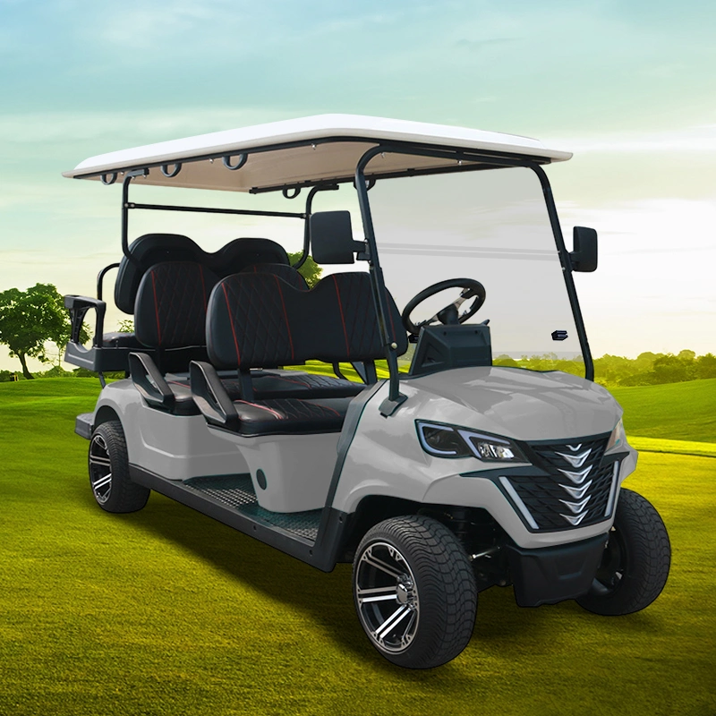 China High quality/High cost performance Golf Car Electric Golf Cart 4+2 Seater Forge G4+2