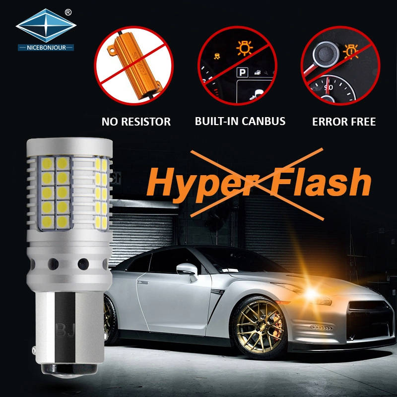 New 3030 48SMD Car LED Canbus 1156 1157 3156 3157 7440 7443 P21W LED Lamp Brake Light Turn Signal