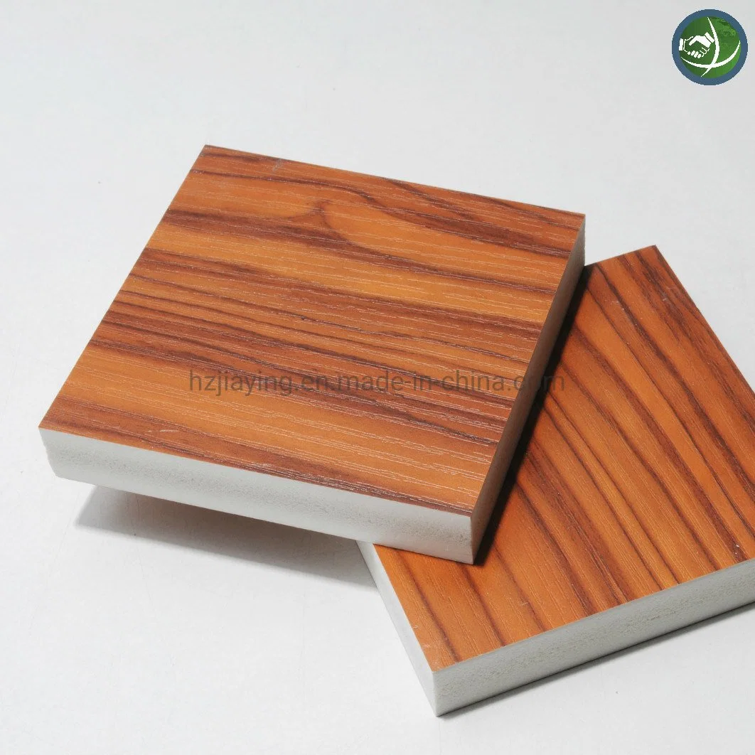 Decorative Water Proof Fire Proof Wooden Color PVC Foam Board 5-30mm Use in Bathroom and Kitchen