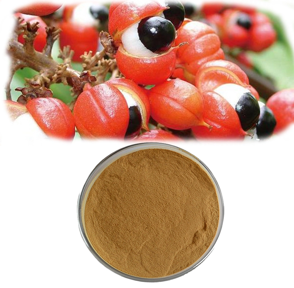 ماء Soluble Brown Fine Powder Caffein Guarana Extract Powder 22% HPLC