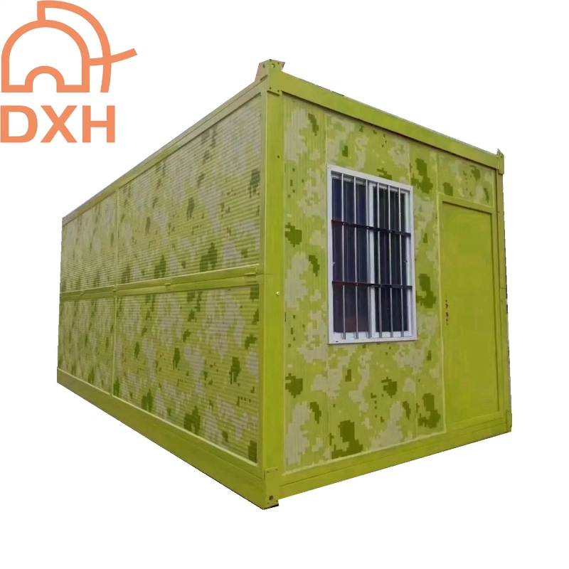 Un año de garantía DxH Hebei Portable Folding Container House con CE