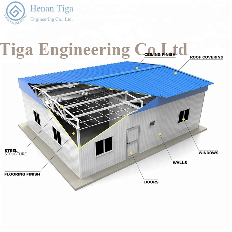 Cheap Steel Structure Prefabricated House Steel Frame Dormitory Hospital School