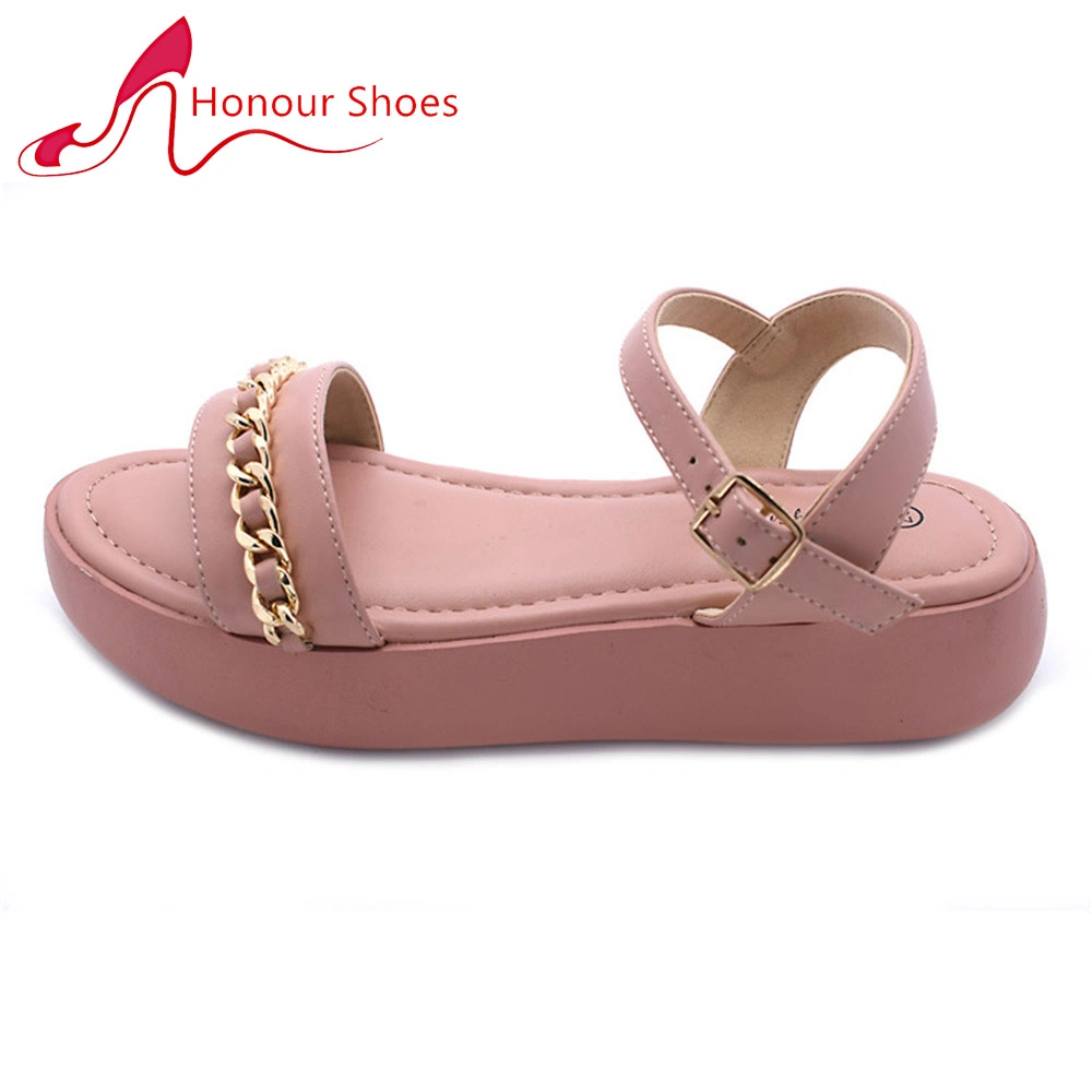 OEM Custom Logo Sommer Outdoor Frauen Sandalen Slide Sandalen