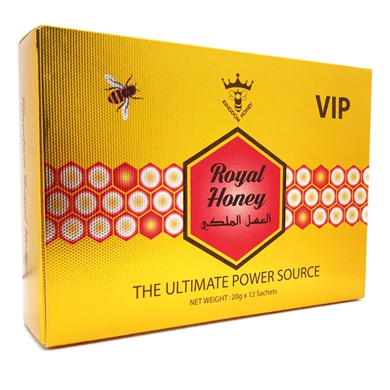 Royal Honey The Ultimate Power Source VIP Sachets for Men 20g (12 Count)