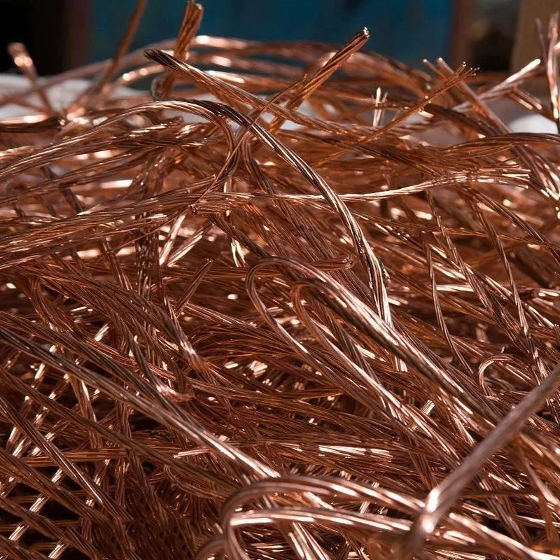 Large Stock No Rust Industry Bright Red Copper Wire Scrap 99.99% Pure Cu