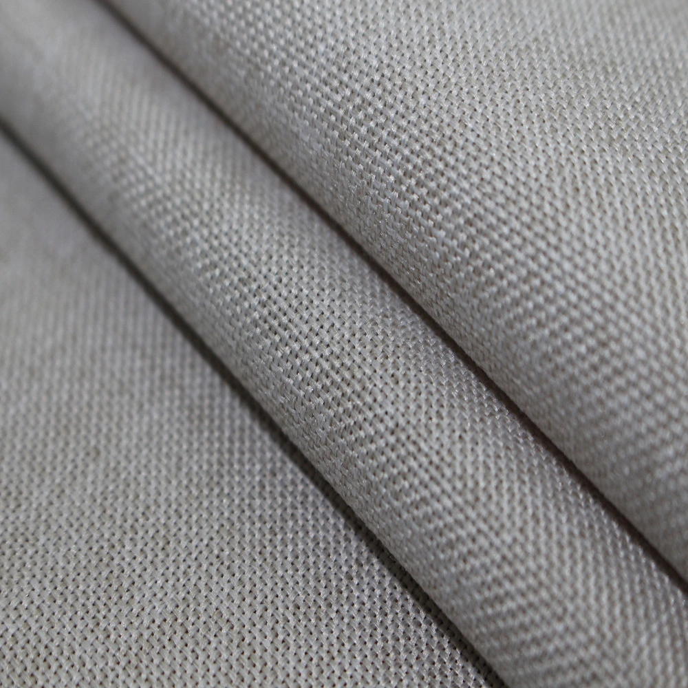 Hot Sales 100% Polyester Wide Width 300cm Linen Like Blackout Roller Fabric