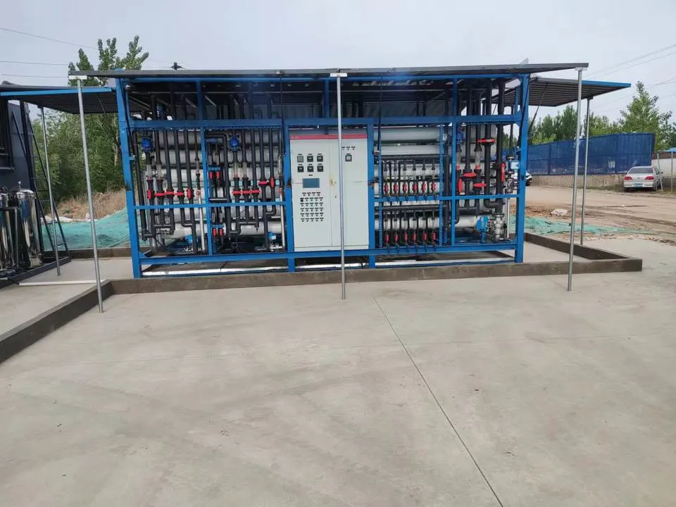 Cheap Price Water Treatment Machine of RO System with Container for Salty Water Pure Water Making Equipment