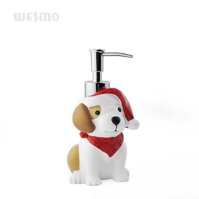 Accesorios de baño de Polyresin encantadora para regalo de Navidad