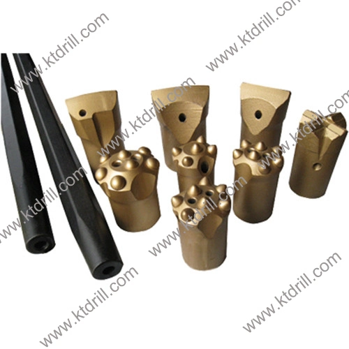 Rock Drilling Tools Shank Adapter Rod R32 T38 T45