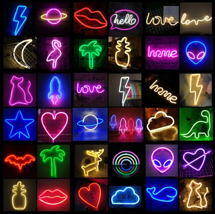 Wall Art Sign Hanging Fashion Custom Neon Lights