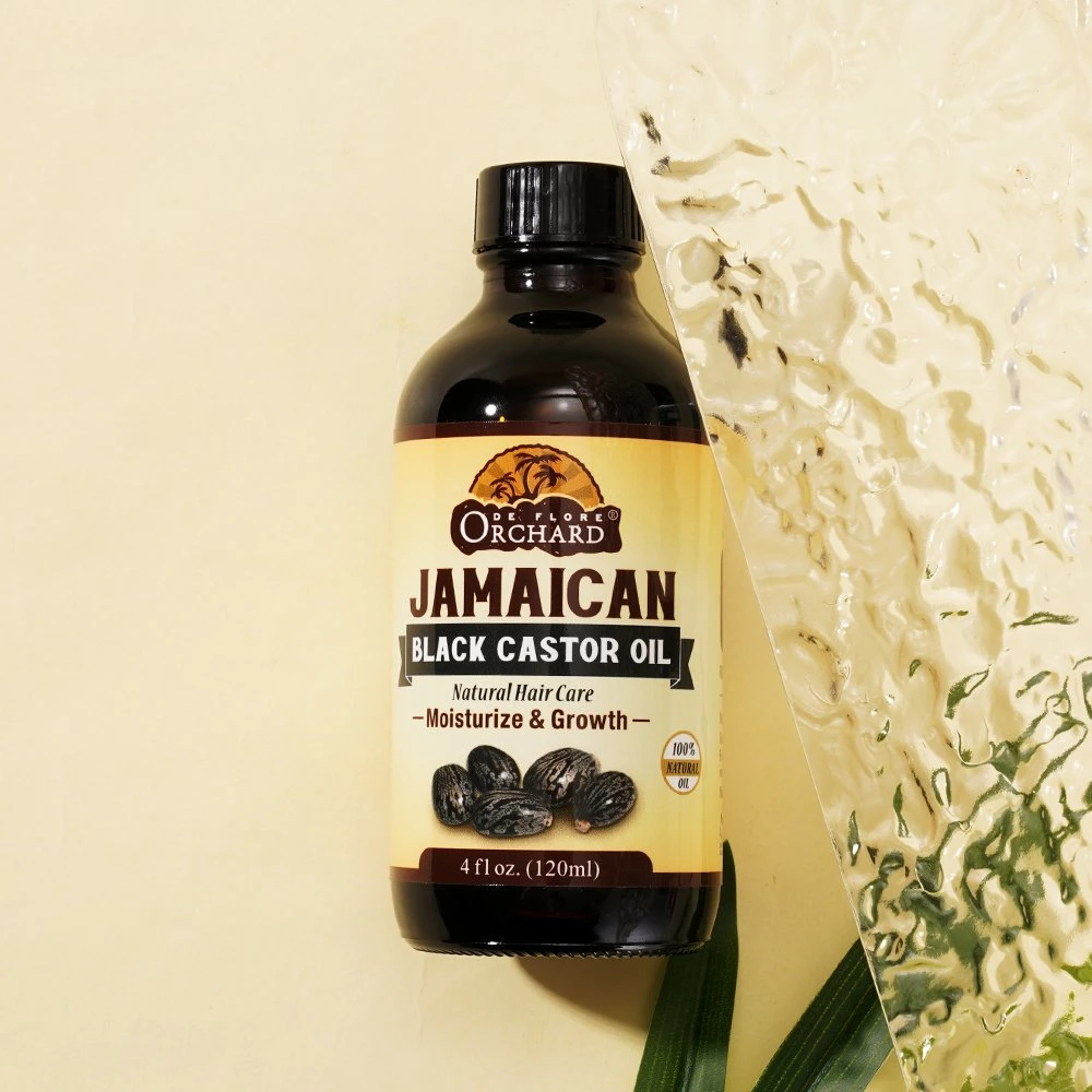 100% Pure and Cold Pressed Organic Jamaican Black Castor Oil for Hair Growth