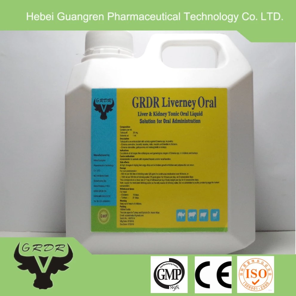 China Poultry Liver Tonic 1 Liter for Chicken Farming