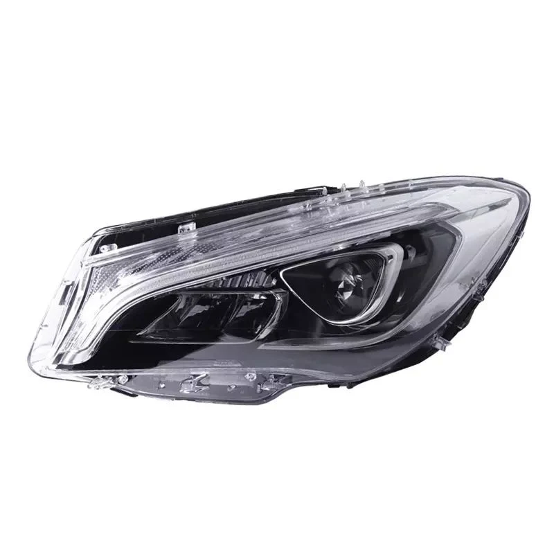 O conjunto do farol Mercedes-Benz Cla 2014-2019 modificou LED de gama alta Luz de condução diurna, indicador de mudança de direção, novo farol W118