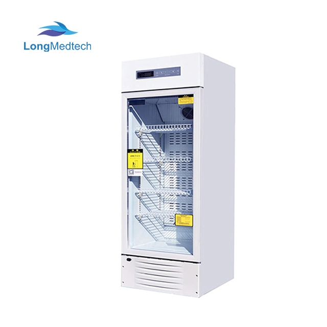 Blood Refrigerator Single Glass Door Medical Refrigerators Blood Refrigerator for Sale Manufacture Price