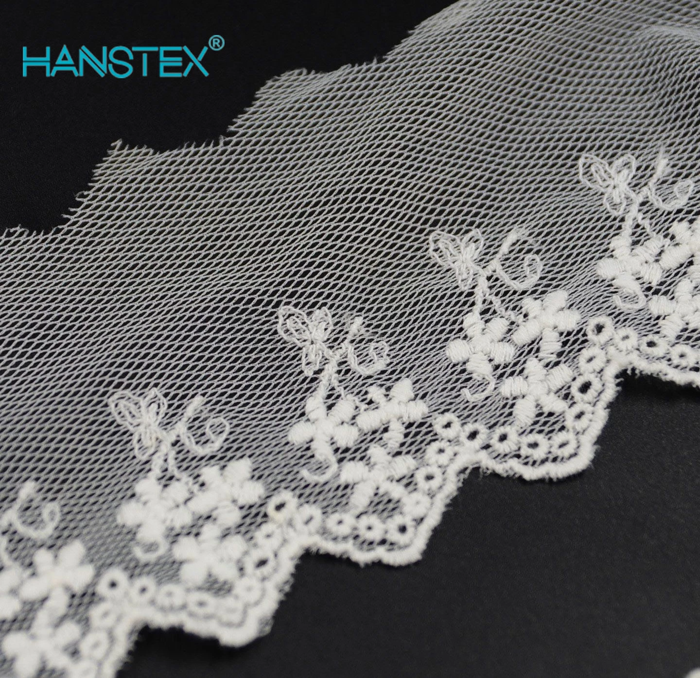 Hans Easy to Use Eco-Friendly Lace Fabric Embroidery Stone