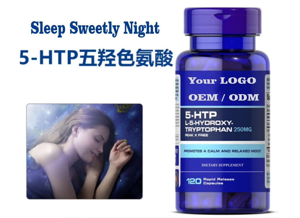 Nutritional Dietary Supplement of Choice for Insomnia, Depression and High Stress Workers 5-Htp Griffonia Seed Extract L-5-Hydroxytryptophan